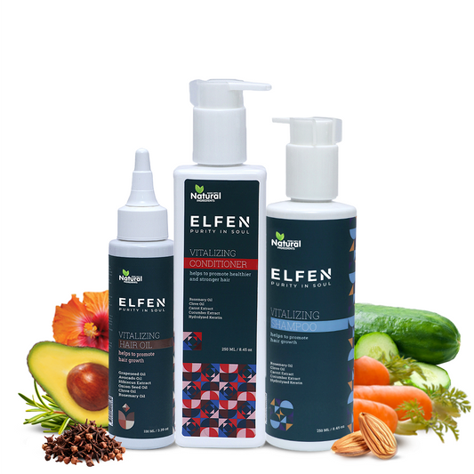 Vitalizing Hairoil, Shampoo and Conditioner Combo Pack of 3