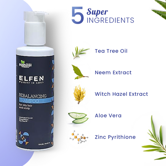 Rebalancing Shampoo for Oily Hair & Scalp Concerns - 250ML