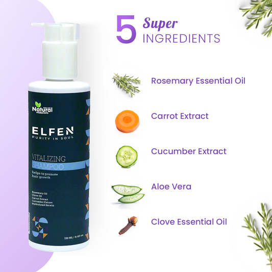 Vitalizing Shampoo for Hair Growth - 250ML