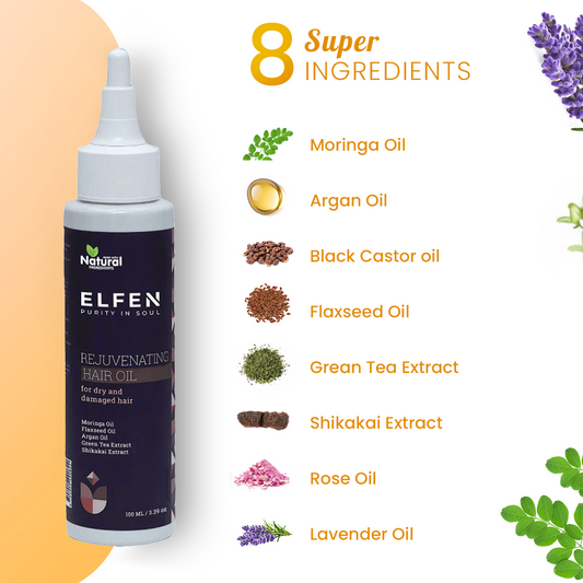 Rejuvenating Hair Oil for Dry and Damaged Hair Concern- 100ML