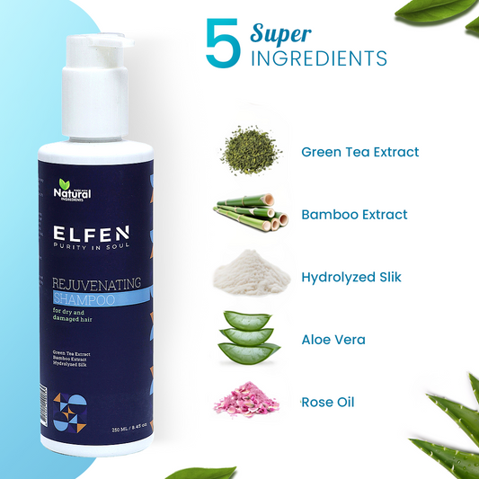 Rejuvenating Shampoo for Dry and Damaged Hair Concerns - 250ML
