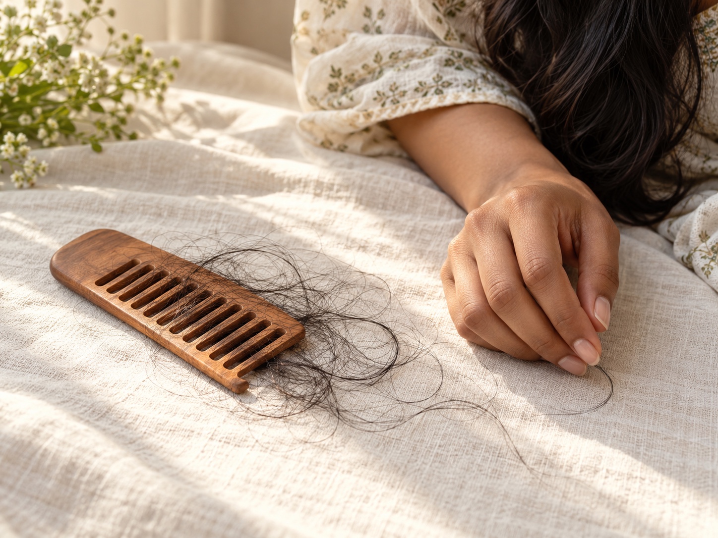 Hair Fall hair or skin concern